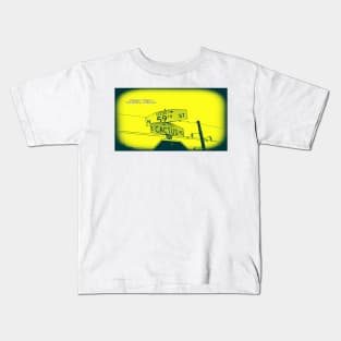 59th Street & Cactus Road, Phoenix, Arizona by Mistah Wilson Kids T-Shirt